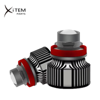 XITEM lensa Laser H7 bohlam lampu kabut Led H7 bohlam lampu depan Led H8 H9 9005 HB3 9006 HB4 CSP 3000K 6000K 8000K