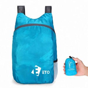 Hot Sale Lightweight Folding Hiking Daypacks Outdoor <b>Drawstring</b> Travel Foldable <b>Backpack</b> - Product Image 2