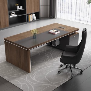 Bán Buôn Giá Thấp Hiện Đại L-Hình Bằng Gỗ Nội Thất Văn Phòng Bàn Bàn Giám Đốc Tổ Chức Thiết Lập Cho Giám Đốc Với Tủ Ngắn - Product Image 3