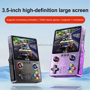 Konsol Game Genggam JSgaming X6 Layar 3.5 Inci Baterai 32GB Permainan Portabel Klasik <span class=keywords><strong>Retro</strong></span> untuk Hadiah Natal Anak - Product Image 5