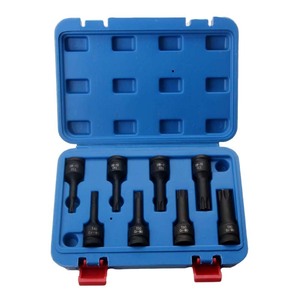 Pneumatic <b>Screwdriver</b> Socket <b>Set</b> 1/2 Inch H M T Type <b>Bits</b> Carbon Steel For Auto Repair - Product Image 1
