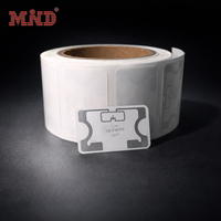 Etiqueta RFID UHF Imprimible para Ropa, Etiqueta Inteligente Impinj M730 para Gestión de Inventario de Ropa y Calzado