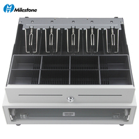 Fabrik Meihengtong MHT-405A hart sicher Kassen schublade POS Registrier kasse 5 Gitter 3 Abschnitt Cashbox RJ11 Schnitts telle Kassen schublade