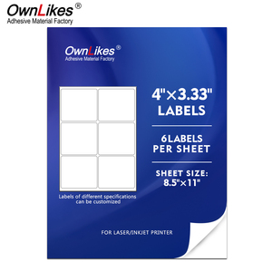 A4 tự kết dính sản phẩm đánh dấu Matte tự kết dính phun <span class=keywords><strong>laser</strong></span> A4 Sticker giấy vận chuyển nhãn cho <span class=keywords><strong>Laser</strong></span> máy in phun FBA - Product Image 5