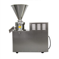 Machine commerciale compacte pour la fabrication de tahini et de beurre de cacahuètes, moulin colloïdal Jiangxi, ensemble complet, 70-120 kg/h, 380V, modèle JMSC80