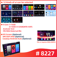 VW Golf Polo için 2Din evrensel Android araba multimedya oynatıcı Tiguan Passat araba radyo GPS navigasyon Carplay ekran