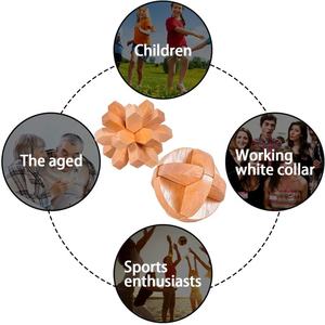 <span class=keywords><strong>Puzzle</strong></span> in legno 3D Luban Kongming Lock <span class=keywords><strong>Puzzle</strong></span> Set Toy Brain <span class=keywords><strong>Puzzle</strong></span> Cube rompicapo in legno Cube <span class=keywords><strong>Block</strong></span> per bambini adulti - Product Image 6