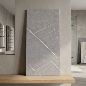 Pietra Grey 800x1600mm <b>Matt</b> Glossy Porcelain <b>Floor</b> And Wall Tiles Contemporary Stone Design 80x160cm - Product Image 3