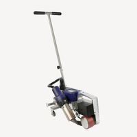 Machine de soudage à air chaud autopropulsée pour membrane en PVC HDPE PE, bâche et tissu industriel