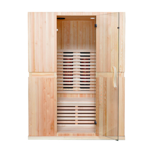 2 Person Outdoor Sauna <strong>Wood</strong> Cube <strong>Canada</strong> Red Cedar <strong>Wood</strong>/Hemlock Sauna Room Outdoor Garden Square Sauna Room - Product Image 1