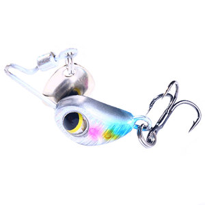 Señuelo de Pesca SP322 Spinner Swim Jig de Metal Mini Vib con Cuchara, Señuelos Giratorios, Cuchara con Lentejuelas - Product Image 4