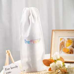 2024 Newly Arrived Drawstring Cloth Bags or Clear Transparent PVC Ice Wine Bottles Bag with Handle