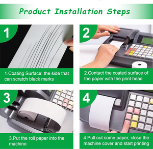 Gulungan kertas termal untuk mesin ATM & POS dan register uang tunai 80x80mm tersedia dalam model 80mm & 57mm - Product Image 6