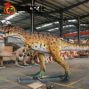 Modèle de dinosaure Carnotaurus <span class=keywords><strong>carnivore</strong></span> animatronique grandeur nature personnalisé pour les parcs à thème, les musées et les attractions - Product Image 5