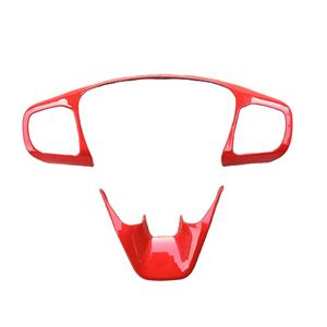 Autocollant en ABS pour <span class=keywords><strong>Ford</strong></span> <span class=keywords><strong>Focus</strong></span> <span class=keywords><strong>2019</strong></span>, 2020, MK4, accessoire pour intérieur de volant, garniture, accessoire de décoration automobile - Product Image 4