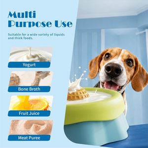 Nuevo Tazón Giratorio Antideslizante Interactivo para Mascotas 2026, con Bola Rodante, Tazón de Alimentación Lenta para Perros, para Golosinas Líquidas - Product Image 4