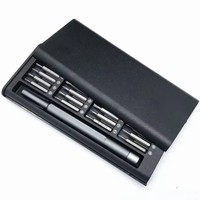 Kit obeng presisi 24 kepala magnetik, perbaikan ponsel PC rumah pintar, Set Obeng Mini bongkar pasang DIY
