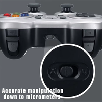 Control de Juego Inalámbrico Logitech F710 2.4G con Doble Vibración, D-pad de 4 Direcciones, para PC, Android TV, con Sensor de Movimiento