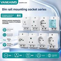 Boîtier de distribution modulaire VaneAims AC30 250V avec protection IP23 pour montage sur rail - Grande taille