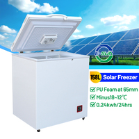Réfrigérateur-congélateur solaire ESUN 158L DC 24V pour usage domestique au Moyen-Orient, Dubaï