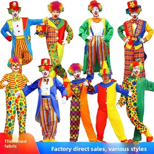 Costume de Clown Adulte pour Halloween, Ensemble pour Spectacle Scénique, Unisexe, Matière Polyester, Personnage <span class=keywords><strong>Echo</strong></span> - Product Image 2