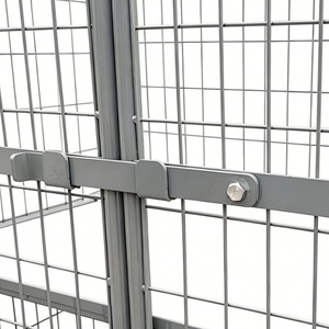 Carro de seguridad móvil de alta resistencia para recogida en almacén, contenedor rodante, equipo de almacén - Product Image 4