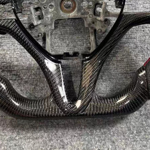 บริการ OEM/ODM พวงมาลัยคาร์บอนไฟเบอร์ Honda FN2 สำหรับ Fit II, Fit S, Civic 8th, CR-Z, Civic <span class=keywords><strong>Type</strong></span> <span class=keywords><strong>R</strong></span> แบบปรับแต่งได้ - Product Image 6