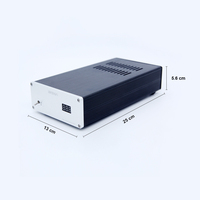 Boîtier de disque dur BRZHIFI 80W à courant élevé NAS Routeur MAC PCHiFi avec protection Alimentation régulée linéaire DC