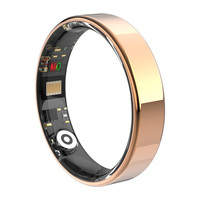 Anneau intelligent H12 en acier inoxydable, moniteur de santé, suivi du sommeil, du rythme cardiaque et de l'oxygène, étanche IP68, anneau de fitness multilingue pour hommes et femmes