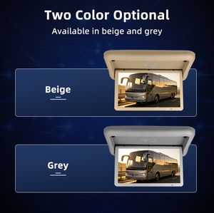 <span class=keywords><strong>TV</strong></span> aérea motorizada de 19 pulgadas al por mayor, pantalla multimedia HD Android, monitor montado en el techo para entretenimiento de flota de autobuses y autocares - Product Image 4