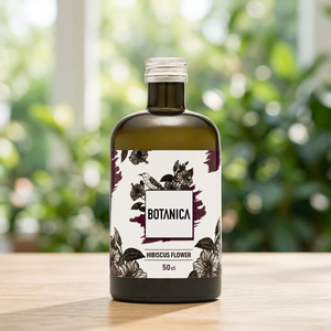 BOTANICA-FIORI DI IBISCO Extrait liquide filtré non alcoolisé de fleurs d'hibiscus rouge rubis pour cocktails - Product Image 2