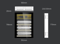 Armoire électrique modulaire intelligente KNX/EIB en alliage durable, emballée dans une boîte en carton