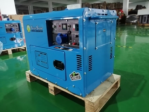 Long Runtime Industrial Silent Diesel Generator 100% Copper Alternator Water/Air Cooled Large Capacity Base Tank 380V <strong>Three</strong> - Product Image 5