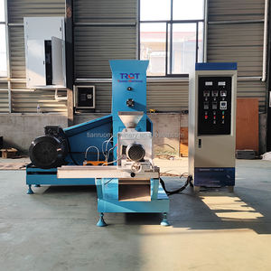 Kuru tip balık yemi pelet makinesi fiyat yüzen balık yemi yem ekstrüder - Product Image 3