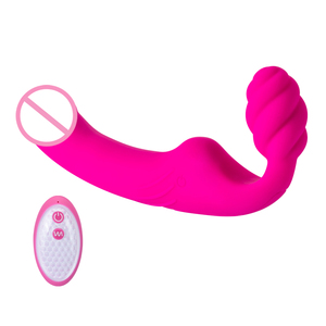 USB Có Thể Sạc Lại Không Thấm Nước Strapless Vibrator Điều Khiển Từ Xa Đôi Rider Pro Với 10 Chế Độ Ba Rung 3 Động Cơ Quan Hệ Tình Dục Đồ Chơi - Product Image 3