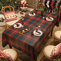 Chemin de table à carreaux rouges pour Noël et le Nouvel An, idéal pour les fêtes de Thanksgiving et la décoration de table de dîner – Vente chaude