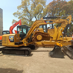 Excavatrice sur chenilles CAT305.5E2 de 5,5 tonnes avec godet de terrassement d'une capacité de 0,275 m³, modèle d'occasion CAT305.5E2 - Product Image 4