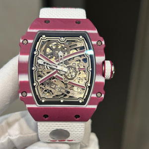 <span class=keywords><strong>Montre</strong></span> homme en fibre de carbone de haute qualité 67-02, ultra-fine, tourbillon mécanique, <span class=keywords><strong>montre</strong></span>-bracelet haut de gamme, luxe, affaires, étanche - Product Image 2