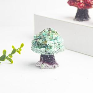 ต้นไม้เงินคริสตัลอาเกตขัดเงาสีแดง ของขวัญเสริมดวงทางจิตวิญญาณสำหรับตกแต่งบ้านและสำนักงาน - Product Image 3