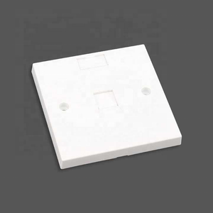 Placa de pared decorativa Keystone tipo 86 Ethernet de un solo puerto para instalaciones de <span class=keywords><strong>telecomunicaciones</strong></span> residenciales y comerciales - Product Image 2