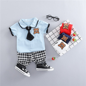 Pantalon de sport Harem tendance pour enfants et T-shirts pas chers à motifs amusants pour garçons de 4 ans pour distributeurs - Product Image 5