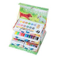 Ensemble de crayons de couleur pour enfants d'école