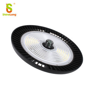 Lámpara Industrial Highbay de 200W, 180lm/w, Aluminio, IP66, Zigbee, Zhaga, Sensor de Microondas, Forma UFO, Garantía de 5 Años - Product Image 1