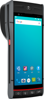 Blovedream S60 Android PDA, appareil portable intelligent avec imprimante d'étiquettes et d'autobus