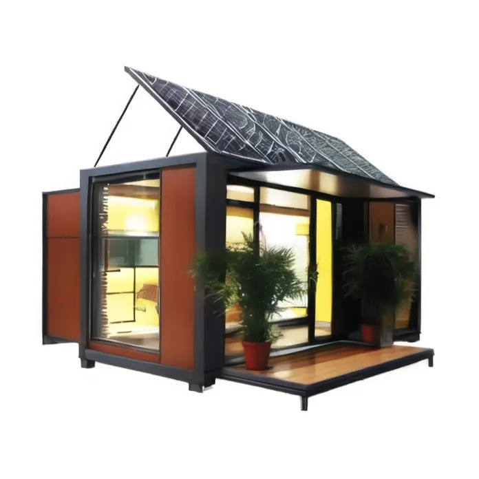 Nhà Máy Bán buôn Úc Tiny đơn giản Thiết kế prefab container nhà với năng lượng mặt trời năng lượng