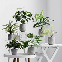 Plante en pot en céramique tressée artificielle de style nordique, inspirée d'Instagram, pour décoration de Thanksgiving, salon, bureau, intérieur