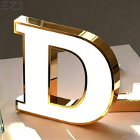 Enseigne lumineuse LED pour magasin en extérieur, lettres 3D, logo, enseigne lumineuse électronique pour café, restaurant, boutique, enseigne lumineuse