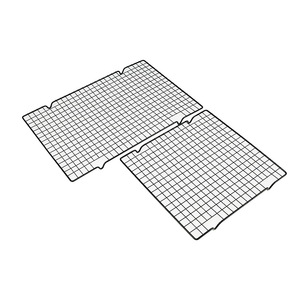 Custom Cooling Rack Rectangle Metal Non-Stick 2 Pieces Cake <b>Tools</b> For Baking And Cooling - Product Image 1
