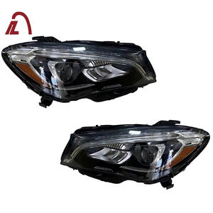 米国版自動車LEDヘッドライトアセンブリメルセデスベンツCLA180 CLA200 CLA220 CLA117 W117 2016-2018 Led 12Vカーアクセサリー - Product Image 1