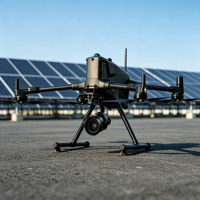 Testeur EL de drones UAV pour panneaux solaires photovoltaïques – Équipement d'électroluminescence pour l'inspection des microfissures et défauts des fermes solaires